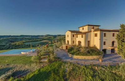 Historic Villa for sale Montaione, Tuscany:  Exterior View