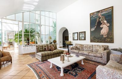 Historic Villa for sale Griante, Lombardy:  Living area