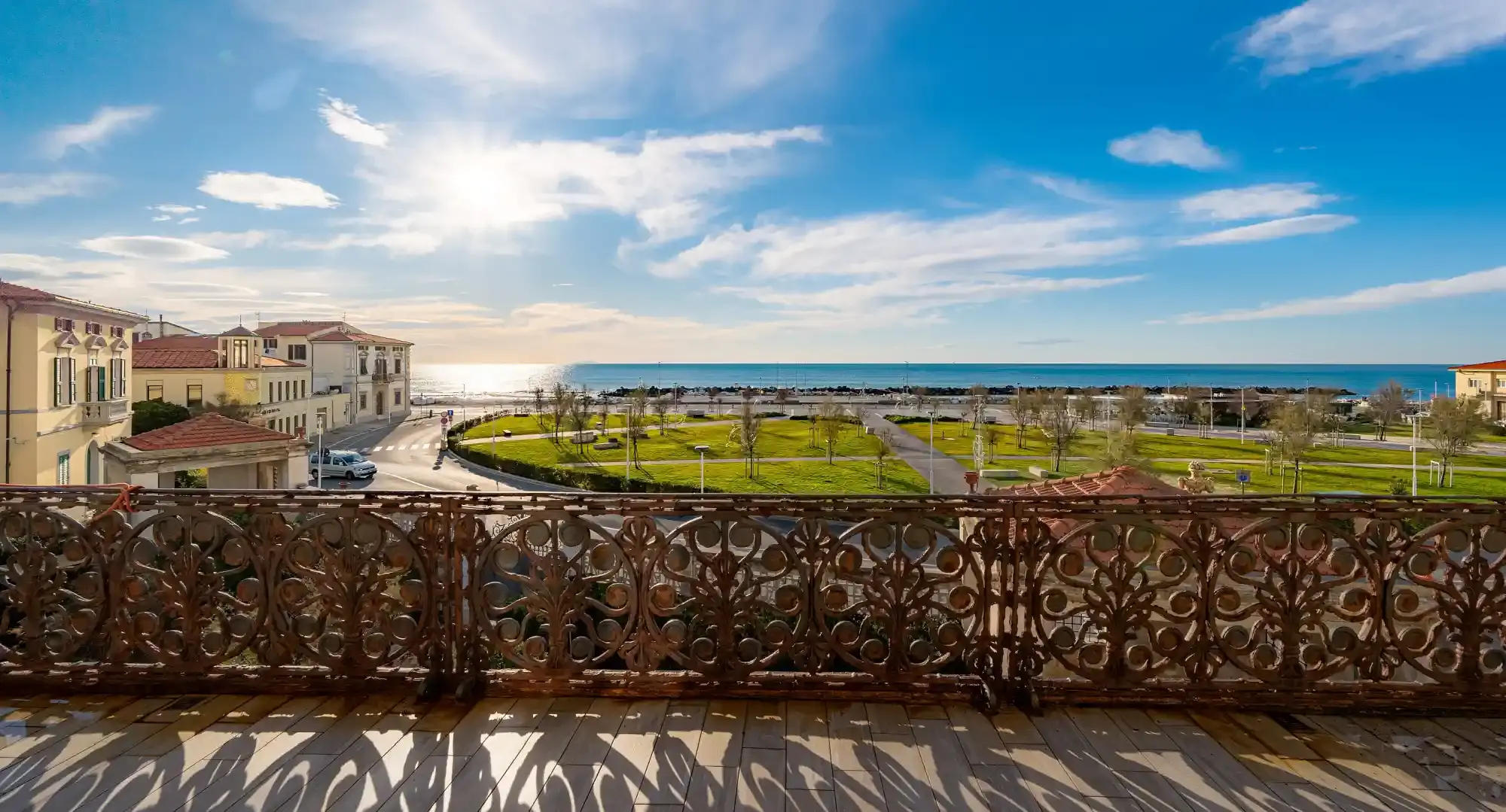 Marina di Pisa’da lüks villanın dış görünümü