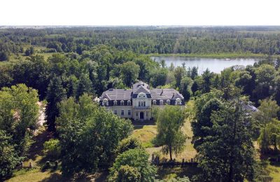 Castle for sale Mielno, Greater Poland, Drone view