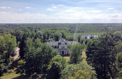 Castle for sale Mielno, Greater Poland, Drone view