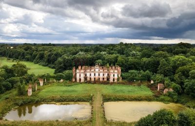 Character Properties, Ruins of Schlobitten Castle for sale, Slobity Poland