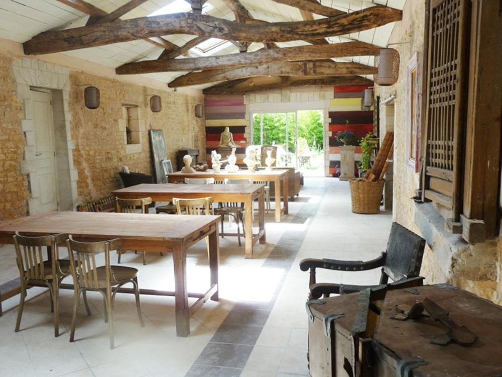 French manor property at the atlantic coast in France