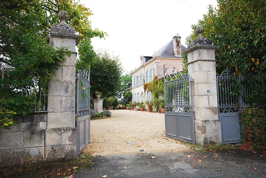French manor property at the atlantic coast in France