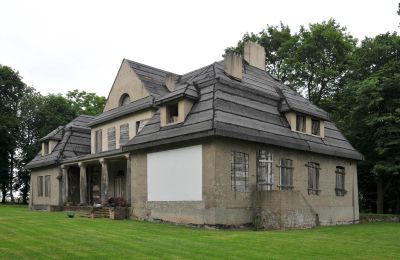 Manor House for sale Boksyce, Dwór w Boksycach 25, Holy Cross Region, Side view