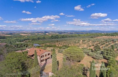 Farmhouse for sale Sarteano, Tuscany:  RIF 3009 Rustico und Umgebung