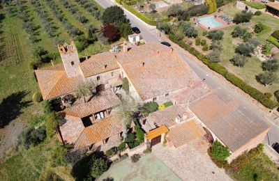 Country home for sale Platja d'Aro, Catalonia, Drone view