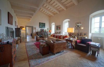 Historic Villa for sale 06024 Gubbio, Umbria, Living Room