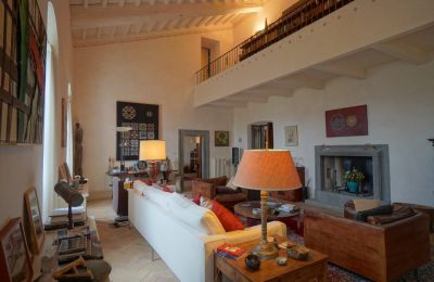 Historic Villa for sale 06024 Gubbio, Umbria, Living Room