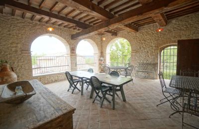 Country House for sale Lerchi, Umbria:  Terrace