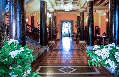 Castle for sale Frączków, Opole Region, Entrance Hall