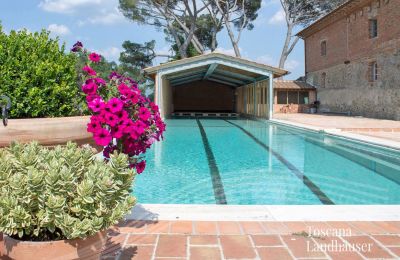 Historic Villa for sale Arezzo, Tuscany:  Pool