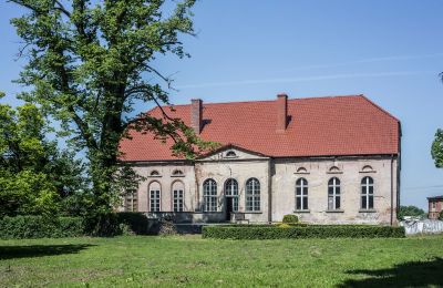 Castle for sale Przybysław, West Pomerania, Back view