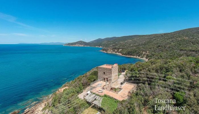 Historical tower for sale Talamone, Tuscany,  Italy
