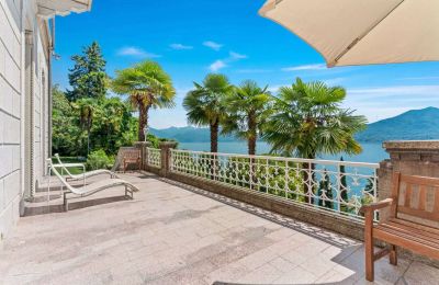 Historic Villa for sale 28823 Ghiffa, Villa Volpi, Piemont, Terrace