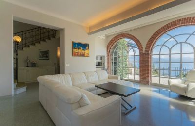Historic Villa for sale 28838 Stresa, Piemont, Living Room