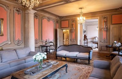 Historic Villa for sale Cannobio, Piemont, Ballroom