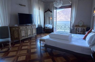 Historic Villa for sale Cannobio, Piemont, Bedroom