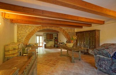 Farmhouse for sale 06019 Preggio, Umbria:  Living Area