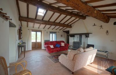 Country home for sale 06026 Pietralunga, Umbria, Living Area