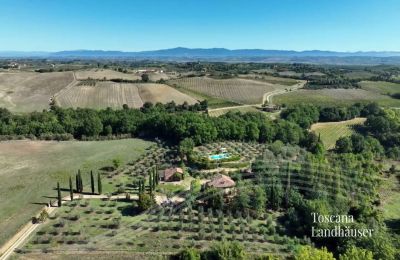 Country House for sale Chianciano Terme, Tuscany:  RIF 3061 Vogelperspektive