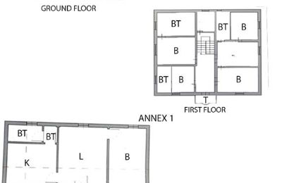 Property Foiano della Chiana, Floor plan 1