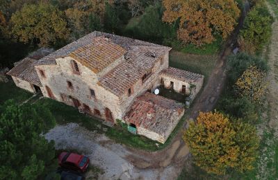Country House for sale Gaiole in Chianti, Tuscany:  RIF 3073 Blick auf Haupthaus