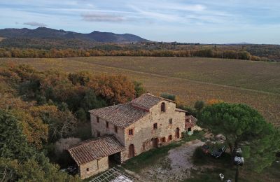 Country House for sale Gaiole in Chianti, Tuscany:  RIF 3073 Blick auf Anwesen