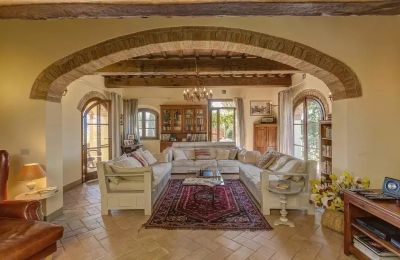 Historic Villa for sale Montaione, Tuscany:  Living Room