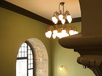 Manor Posterstein: Renovated Stairwell