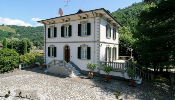Historic Villa for sale Bagni di Lucca, Tuscany,  Italy