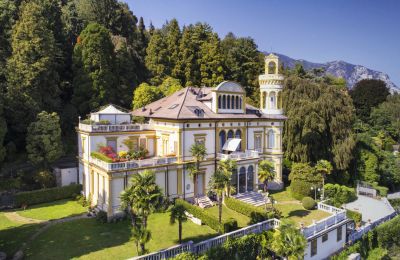 Historic Villa for sale Baveno, Villa Barberis, Piemont:  Exterior View