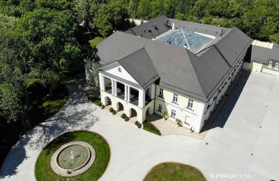 Castle for sale Prague, Drone view
