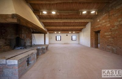 Monastery for sale Peccioli, Tuscany, Fireplace