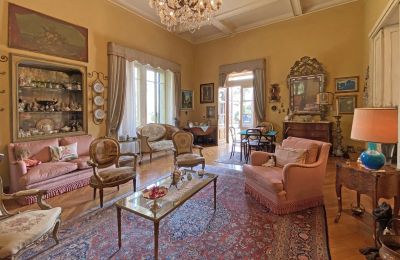 Historic Villa for sale Verbania, Piemont, Living Room