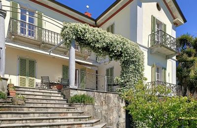 Character Properties, Ghiffa: Historical villa and new designer villa with pool and lake view