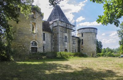 Medieval Castle Périgueux, New Aquitaine