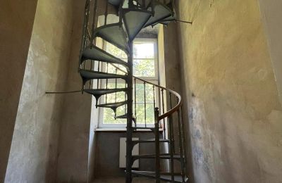 Castle for sale Dąbroszyn, Pałac w Dąbroszynie, Lubusz, Secondary Staircase