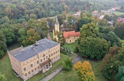 Castle for sale Dąbroszyn, Pałac w Dąbroszynie, Lubusz, © Stowarzyszenie Templum