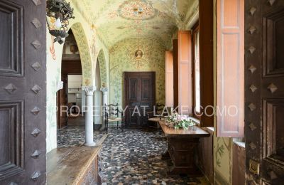 Historic Villa for sale Torno, Lombardy, Entrance Hall