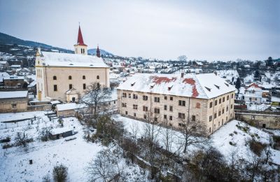 Castle for sale Žitenice, Zámek Žitenice, Ústecký kraj, Drone view