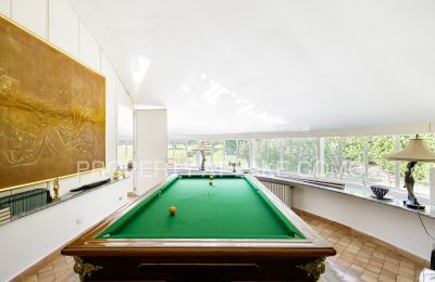 Historic Villa for sale Griante, Lombardy, Billiards room