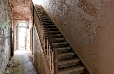 German Manorhouses  around Hamburg: Düssin, Staircase