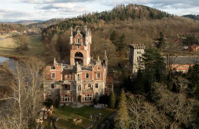 Castle for sale Bobrów, Zamek w Bobrowie, Lower Silesian Voivodeship:  
