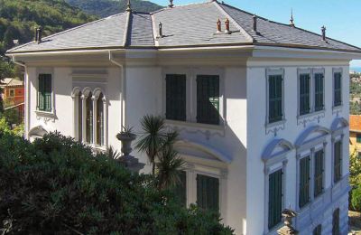 Historische villa te koop Camogli, Ligurië:  Buitenaanzicht
