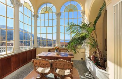 Historische villa te koop Camogli, Ligurië:  Terras