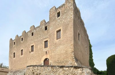Medieval Castle Creixell, Catalonia