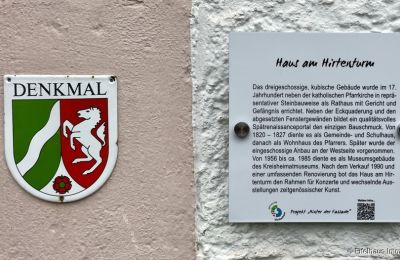 Town House for sale 53945 Blankenheim, North Rhine-Westphalia, Beschilderung der Denkmäler in Blankenheim