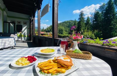 Historic property for sale Kowalowa, Lower Silesia, Taras restauracyjny front