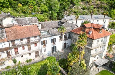 Manor House for sale 28824 Oggebbio, Località Rancone, Piemont, Drone view